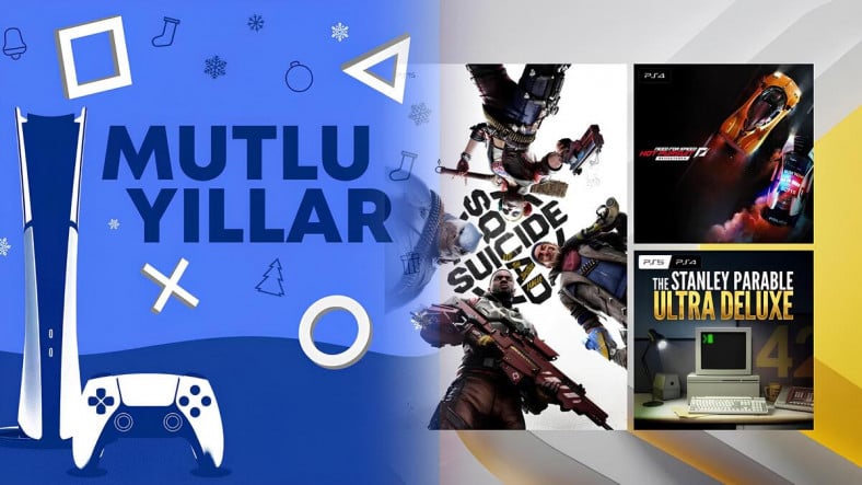 PlayStation Plus Ocak 2025 Oyunları Açıklandı: 3.100 TL Değerinde 3 Oyun Ücretsiz Oluyor!