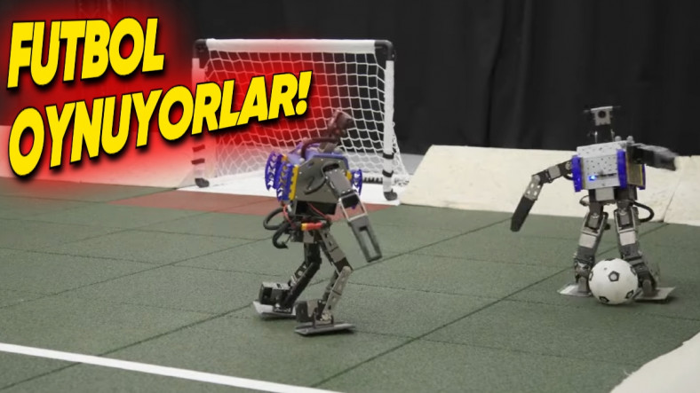 Yapay Zeka Destekli Google DeepMind Robotları Futbol Oynamaya Başladı [Video]