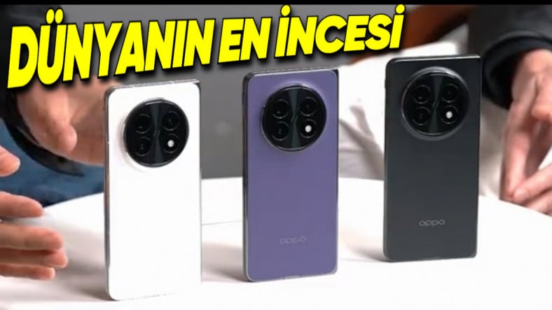 OPPO, Dünyanın En İnce Katlanabilir Telefonu Olacak Find N5’in Daha Tanıtılmadan Kutu Açma Videosunu Paylaştı