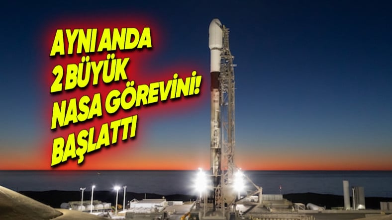 SpaceX, Falcon 9 Roketini Başarıyla Fırlattı: Çok Önemli İki NASA Görevi Uzaya Gönderildi