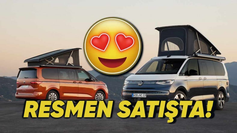 Yeni Volkswagen California Türkiye'de Satışa Sunuldu: İşte Dudak Uçuklatan Fiyatı!