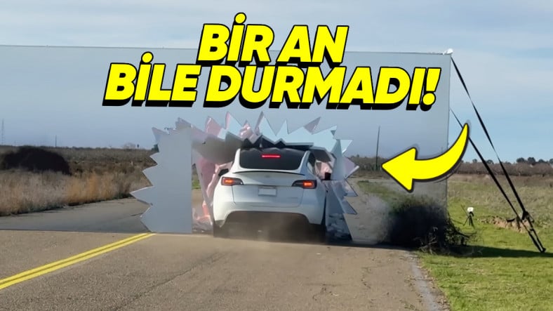 Tesla’da LiDAR Bulunmamasının Dezavantajları Test Edildi: Görselden Oluşan Duvara Çarptı! [Video]