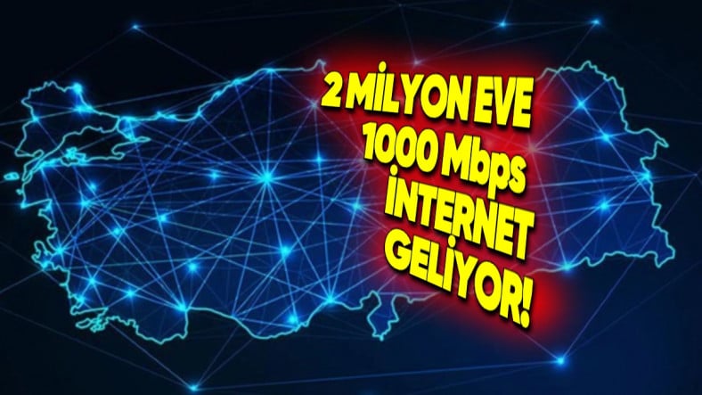 Turksat Kablonet, 2025 Sonuna Kadar 2 Milyon Eve 1000 Mbps İnternet Getirmeyi Planlıyor