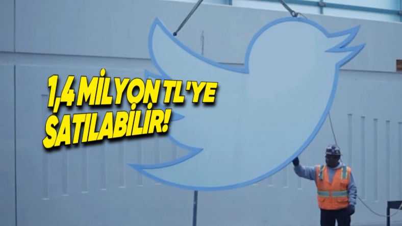 Twitter'ın Merkez Ofisinde Bulunan 254 kg'lık Devasa Logo, Açık Artırmaya Çıkarıldı! Dudak Uçuklatan Fiyata Satılacak