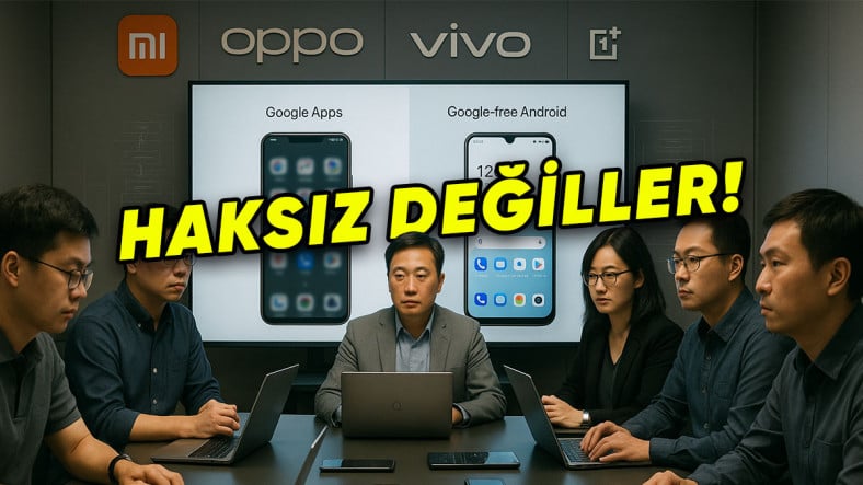 Çinli Akıllı Telefon Şirketlerinin "Google'sız" Android İşletim Sistemine Geçiş Yapacakları İddia Edildi