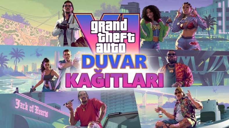 GTA 6'nın 15 Farklı Resmi Duvar Kağıtları Paylaşıldı