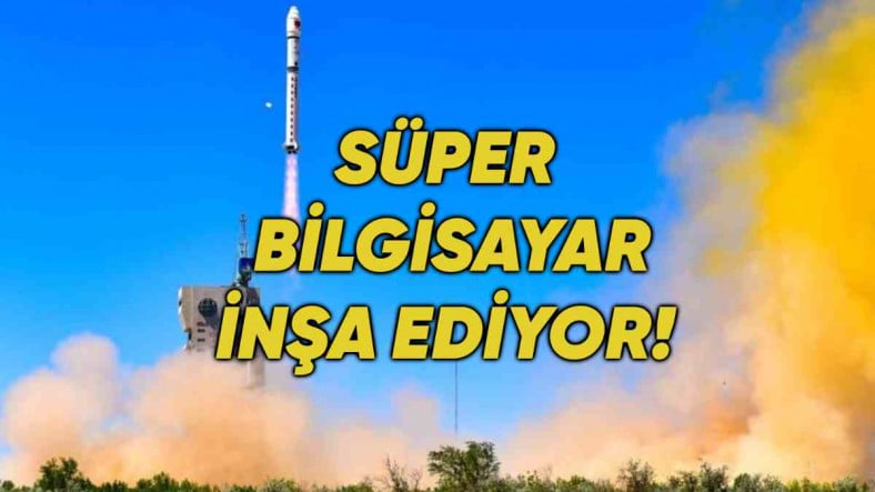 Çin, Dünya'ya Sığamadı: Yörüngede Süper Bilgisayar İnşa Etmek İçin İlk Uyduları Fırlattı