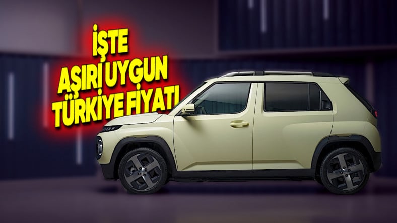 Hyundai Inster, Türkiye'de Resmen Satışa Çıktı! Ülkemizdeki En Ucuz 2. Elektrikli Otomobil Oldu
