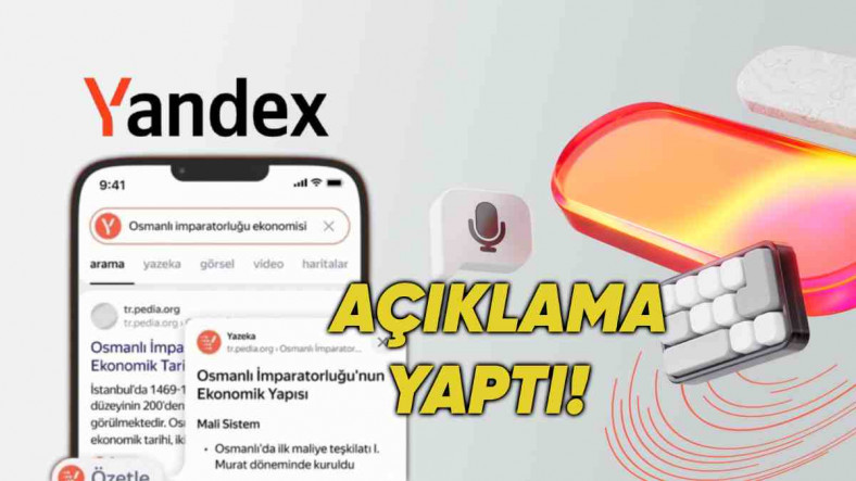 Yandex Türkiye'den Yapay Zekâ Destekli Arama ile İlgili Açıklama Geldi