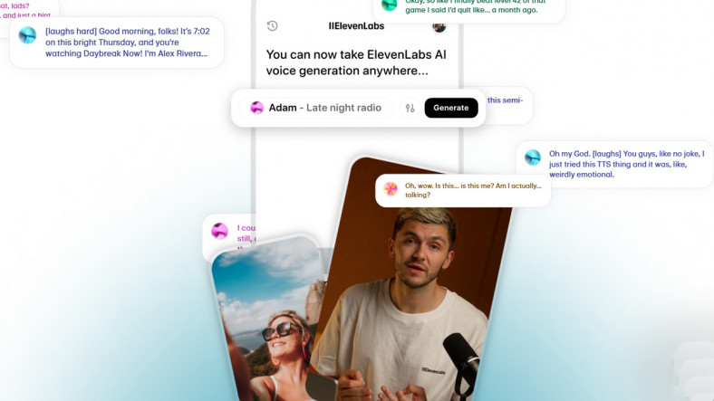 ElevenLabs, Metinden Ses Üreten Yapay Zekâsını Mobil Uygulamasını Yayınladı: Hemen İndirebilirsiniz!