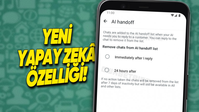 WhatsApp'a İşletmelerin Çok İşine Yarayacak Bir Yapay Zekâ Özelliği Geliyor