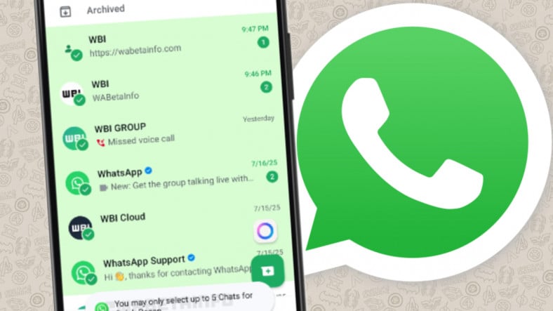 WhatsApp'a Çok Fazla Mesaj Almaktan Bıkanların Acayip Seveceği Bir Özellik Geliyor