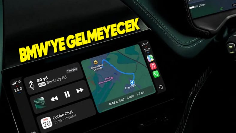 BMW, Apple CarPlay Ultra'yı Araçlarına Entegre Etmeyeceğini Açıkladı: Peki Neden?