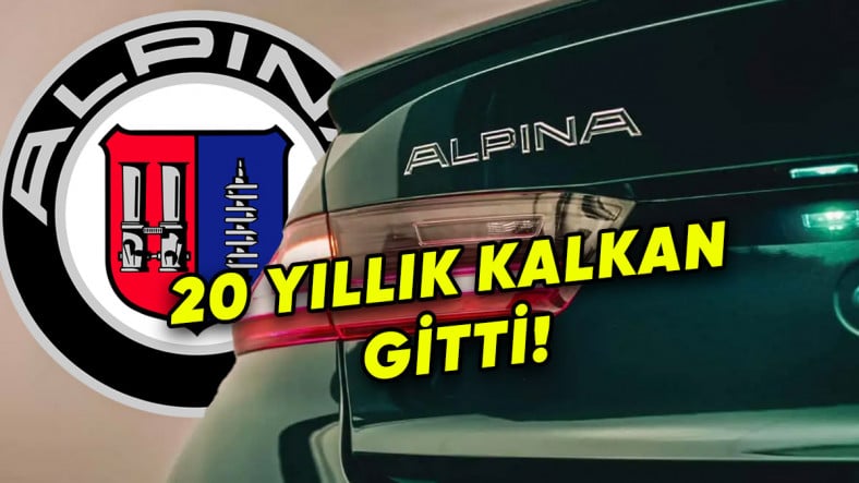 BMW'nin Modifiyeli Araba Markası Alpina Logosunu Değiştirdi: İşte Yeni Logo