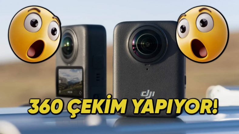DJI, İlk 360 Derece Çekim Yapabilen Kamera Modeli Osmo 360'ı Tanıttı