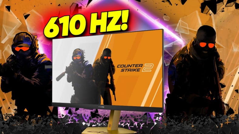 AOC, FPS Manyaklarına Özel 610 Hz'lik Monitör Duyurdu! (CS2'ye Özel Modu Bile Var)