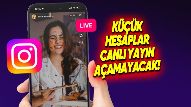 Instagram'da Artık İsteyen Herkes Canlı Yayın Açamayacak: Belli Sayıda Takipçi Gerekecek!