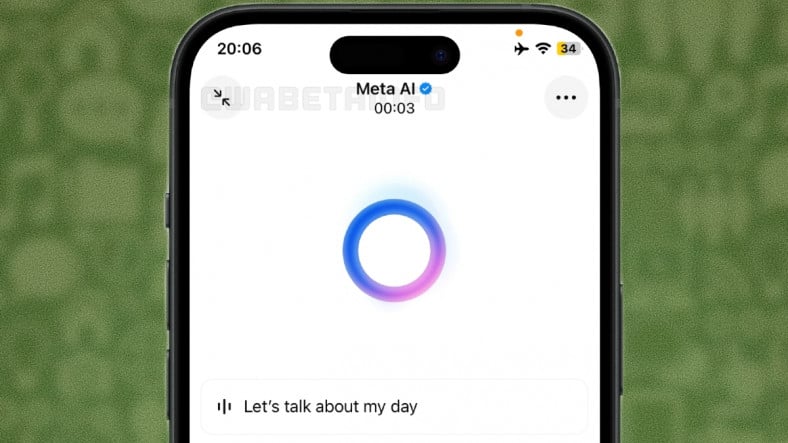 WhatsApp, İyice ChatGPT'ye Dönüşüyor: Yapay Zekâyla Sesli Sohbet Edilebilecek