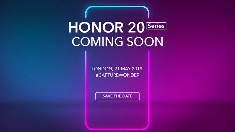 Honor 20 Pro Muhtemelen Pembe-Beyaz Renkte Olacak