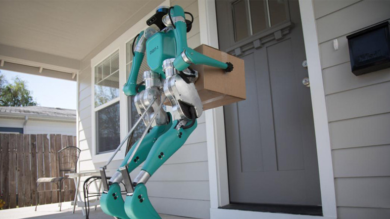 Ford'un Üstün Yapay Zekalı İnsan Gibi Yürüyebilen Robotu 'Digit' Video