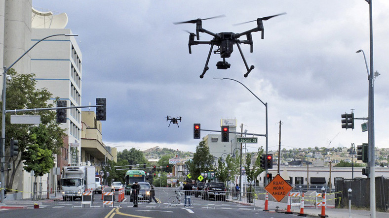 NASA'nın Drone'lar İçin Oluşturduğu Trafik Ağı Başarılı Oldu