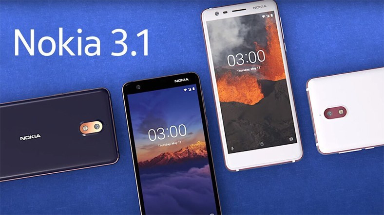 Android 9 Pie'li Nokia 3.1 A ve 3.1 C Tanıtıldı