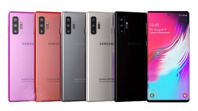 Samsung Galaxy Note10'un Gerçekçi Konsept Tasarımı