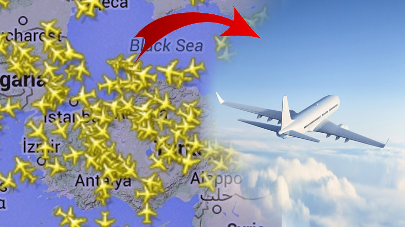 Tüm Uçakları Harita Üzerinden Takip Edebileceğiniz Uygulama