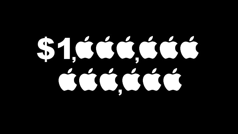 Trilyon Dolarlık Şirket Apple Tekrardan 1 Trilyon Dolar Piyasa Değerine