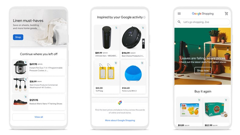 Google Alışveriş'in Tasarımı Yenilendi: İşte Yeni Görüntüsü