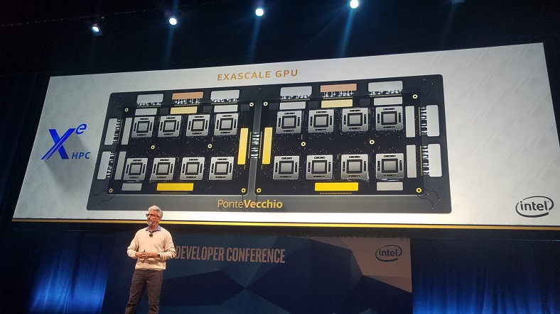 Intel Yüksek Performanslı Ponte Vecchio GPU'sunu Tanıttı