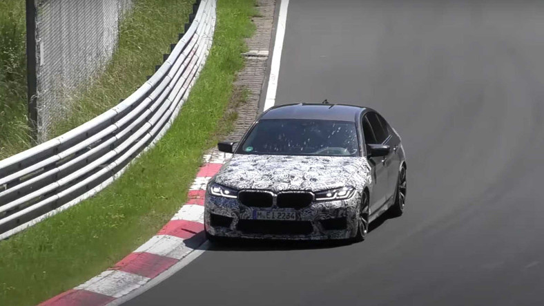 2021 BMW M5 CS, Nürburgring’de Test Edilirken Görüntülendi (Video)