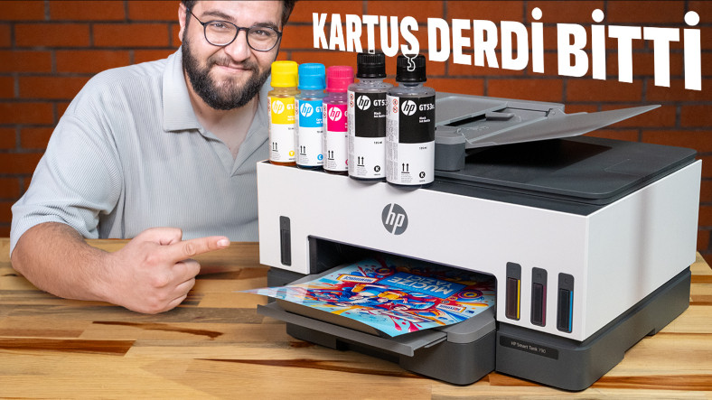 KARTUŞ DERDİNİ BİTİREN YAZICI | HP Smart Tank 790