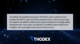 Thodex CEO'sundan Resmi Açıklama: Ortaya Atılan Tüm İddialar Asılsızdır