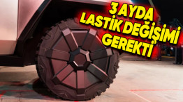 "Tank Gibi Araç" Denen Tesla Cybertruck'ın Lastikleri Daha 10 Bin Kilometrede Aşınmaya Başladı