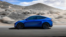 Tesla Model Y, Test Sürüşü Sırasında Kameralara Yakalandı