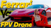 Patronun Arabasıyla Drift! Ferrari F8 Tributo ile En Hızlı Drone’u Kapıştırdık